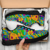 Trippy Pattern Print Sneaker Shoes For Men Women-grizzshop