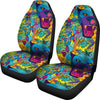 Trippy Pattern Print Universal Fit Car Seat Covers-grizzshop