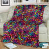 Trippy Print Pattern Blanket-grizzshop