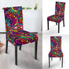 Trippy Print Pattern Chair Cover-grizzshop