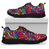 Trippy Print Pattern Sneaker Shoes For Men Women-grizzshop