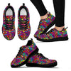 Trippy Print Pattern Sneaker Shoes For Men Women-grizzshop