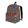 Trippy Psychedelic Floral Backpack-grizzshop