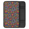 Trippy Psychedelic Floral Car Console Cover-grizzshop