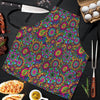 Trippy Psychedelic Floral Men's Apron-grizzshop