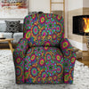 Trippy Psychedelic Floral Recliner Cover-grizzshop