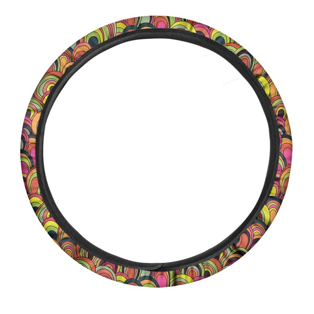 Trippy Steering Wheel Cover-grizzshop