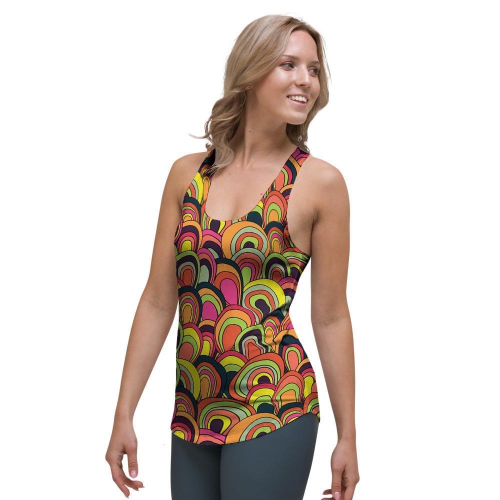 Trippy Women's Racerback Tank Top-grizzshop