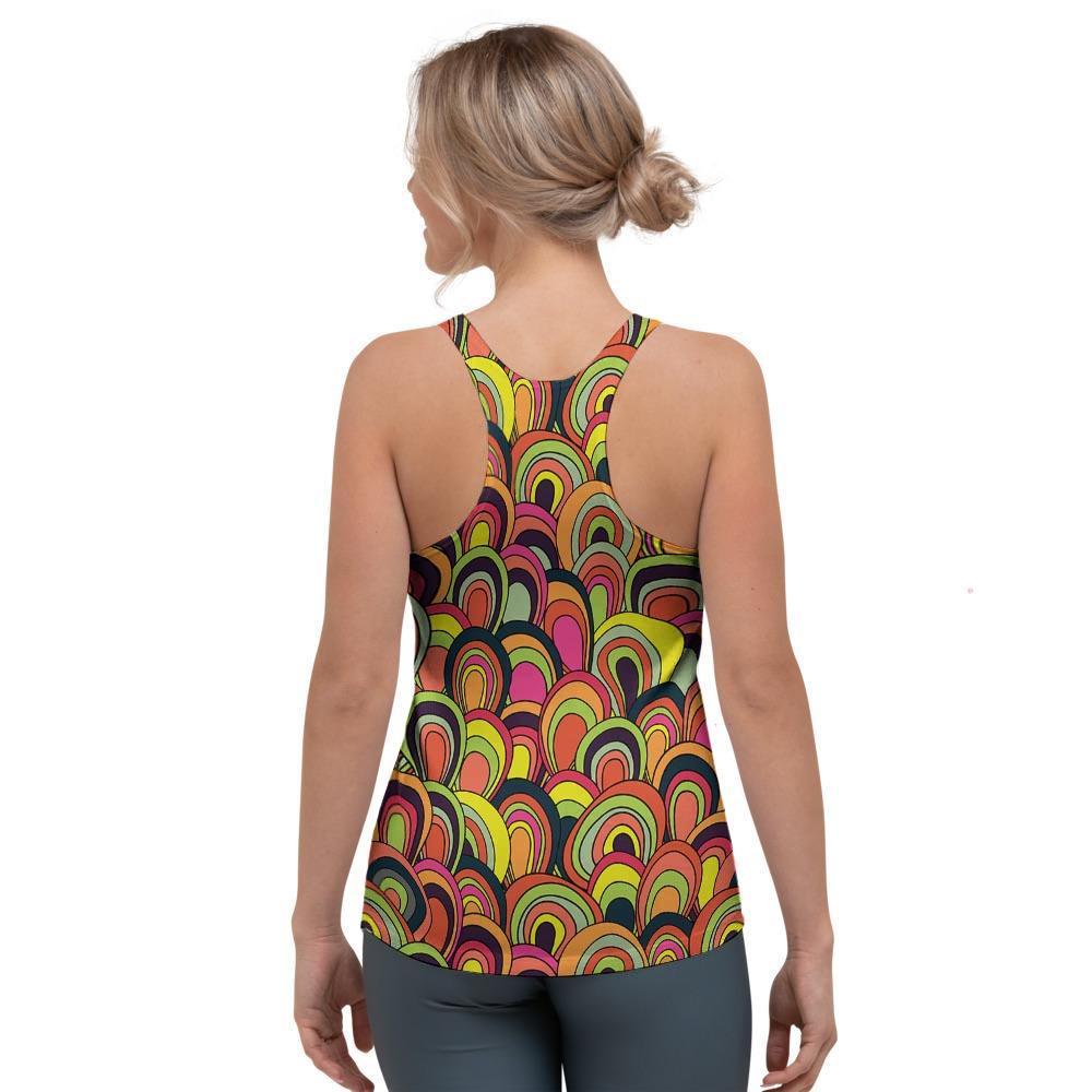 Trippy Women's Racerback Tank Top-grizzshop