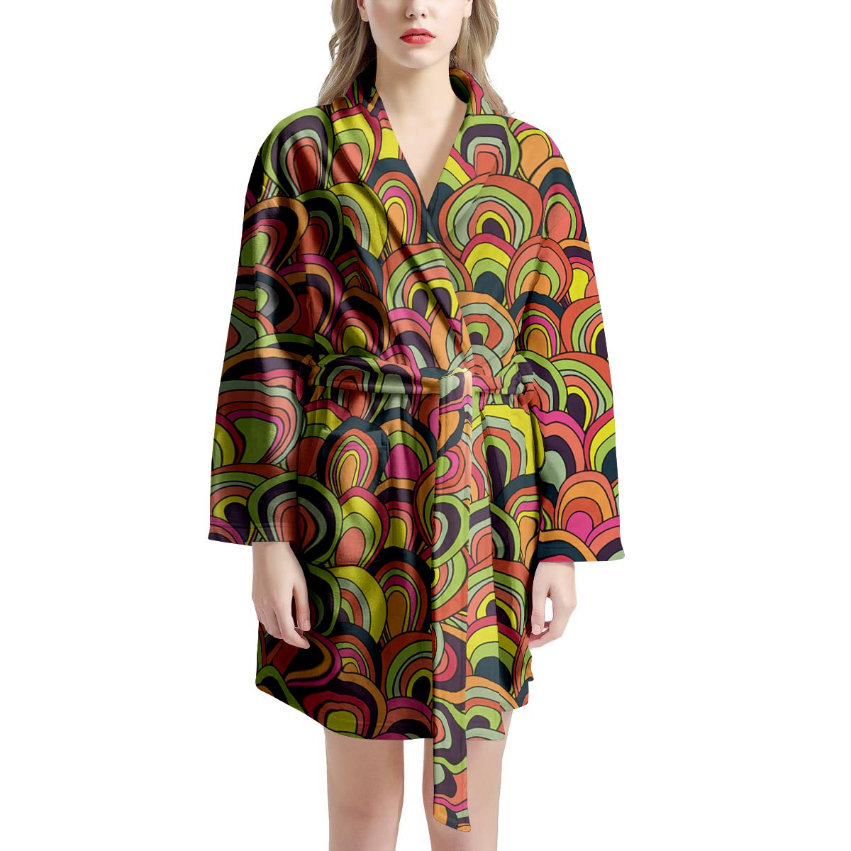 Trippy Women's Robe-grizzshop