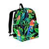 Tropical Bird Hawaiian Print Backpack-grizzshop