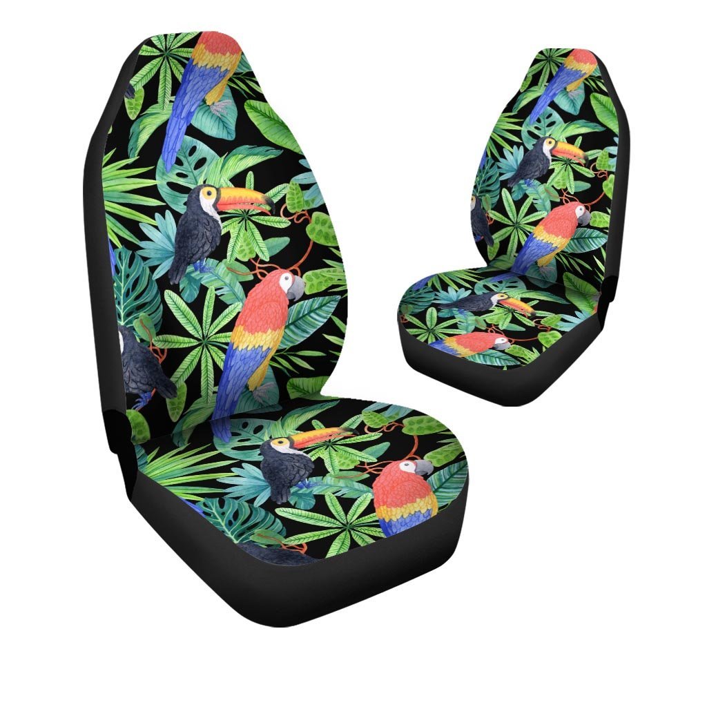 Tropical Bird Hawaiian Print Car Seat Covers-grizzshop