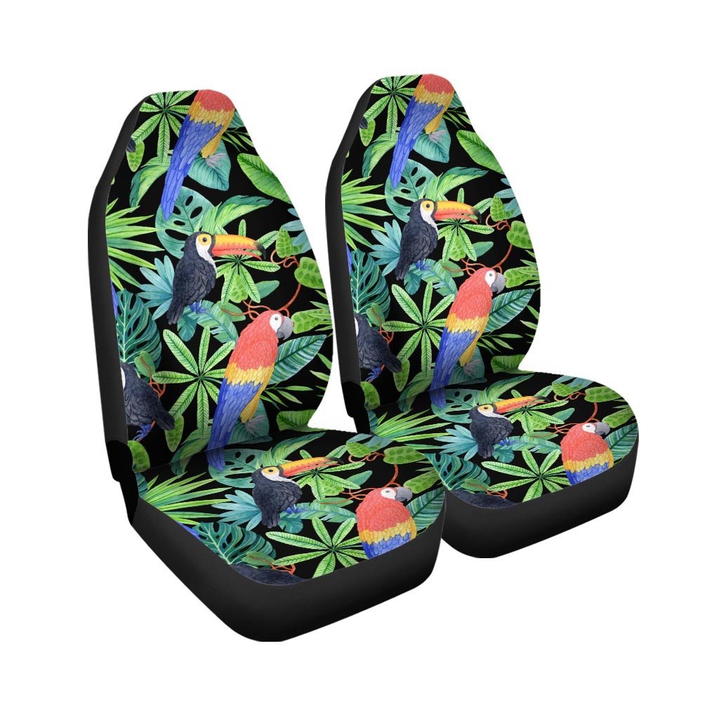 Tropical Bird Hawaiian Print Car Seat Covers-grizzshop