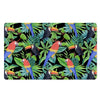 Tropical Bird Hawaiian Print Door Mat-grizzshop