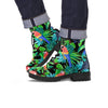 Tropical Bird Hawaiian Print Men's Boots-grizzshop