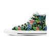 Tropical Bird Hawaiian Print Men's High Top Shoes-grizzshop