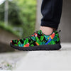 Tropical Bird Hawaiian Print Men's Sneakers-grizzshop