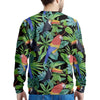 Tropical Bird Hawaiian Print Men's Sweatshirt-grizzshop