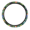 Tropical Bird Hawaiian Print Steering Wheel Cover-grizzshop