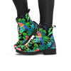 Tropical Bird Hawaiian Print Women's Boots-grizzshop