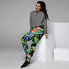 Tropical Bird Hawaiian Print Women's Joggers-grizzshop