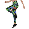 Tropical Bird Hawaiian Print Women's Leggings-grizzshop