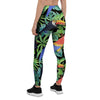 Tropical Bird Hawaiian Print Women's Leggings-grizzshop