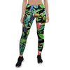 Tropical Bird Hawaiian Print Women's Leggings-grizzshop