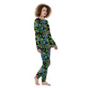 Tropical Bird Hawaiian Print Women's Pajamas-grizzshop