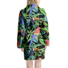 Tropical Bird Hawaiian Print Women's Robe-grizzshop