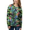 Tropical Bird Hawaiian Print Women's Sweatshirt-grizzshop