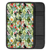 Tropical Bird Patchwork Print Car Console Cover-grizzshop