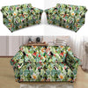 Tropical Bird Patchwork Print Loveseat Cover-grizzshop