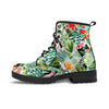 Tropical Bird Patchwork Print Men's Boots-grizzshop