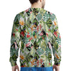 Tropical Bird Patchwork Print Men's Sweatshirt-grizzshop