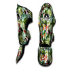 Tropical Bird Patchwork Print Muay Thai Shin Guard-grizzshop