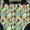 Tropical Bird Patchwork Print Pet Car Seat Cover-grizzshop