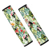 Tropical Bird Patchwork Print Seat Belt Cover-grizzshop