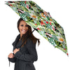 Tropical Bird Patchwork Print Umbrella-grizzshop