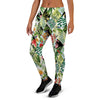 Tropical Bird Patchwork Print Women's Joggers-grizzshop