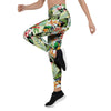 Tropical Bird Patchwork Print Women's Leggings-grizzshop