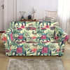 Tropical Elephant Print Loveseat Cover-grizzshop