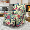 Tropical Elephant Print Recliner Cover-grizzshop