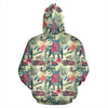 Tropical Elephant Print Women Men Pullover Hoodie-grizzshop