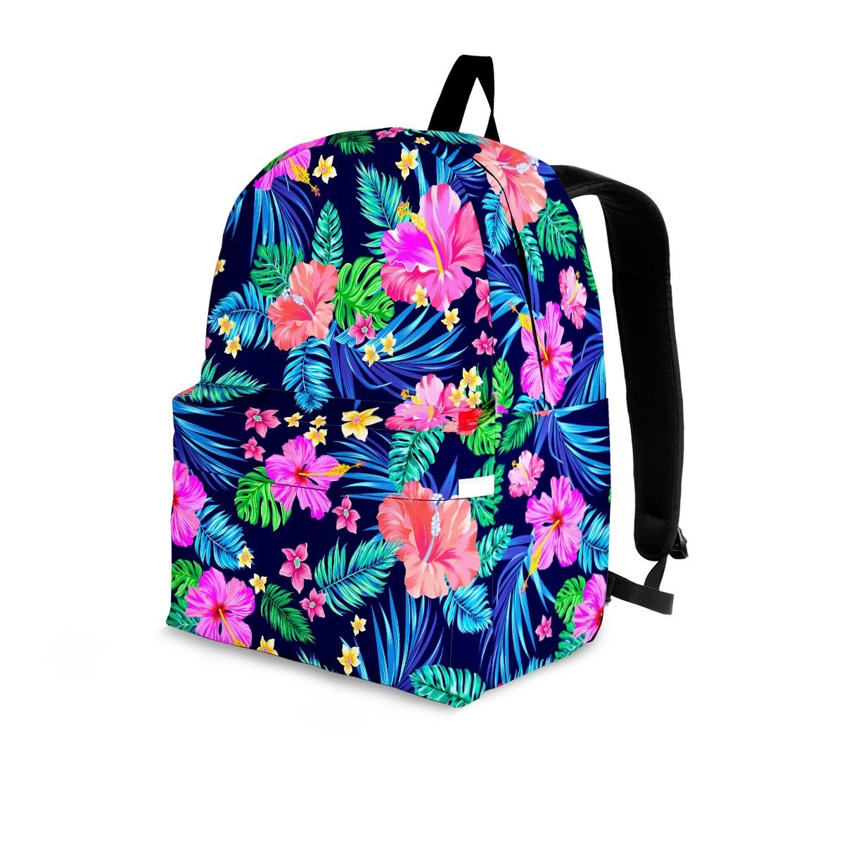 Tropical Exotic Flowers Hibiscus Hawaiian Print Backpack-grizzshop