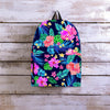 Tropical Exotic Flowers Hibiscus Hawaiian Print Backpack-grizzshop