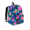 Tropical Exotic Flowers Hibiscus Hawaiian Print Backpack-grizzshop