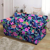 Tropical Exotic Flowers Hibiscus Hawaiian Print Loveseat Cover-grizzshop