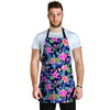 Tropical Exotic Flowers Hibiscus Hawaiian Print Men's Apron-grizzshop