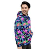 Tropical Exotic Flowers Hibiscus Hawaiian Print Men's Hoodie-grizzshop